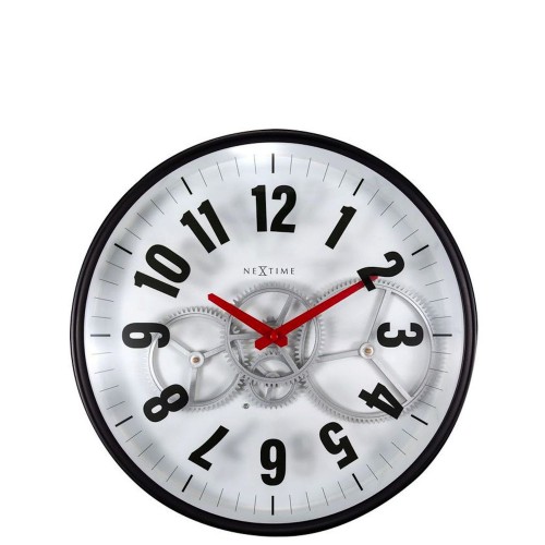 NeXtime Modern Gear Clock Zegar ścienny