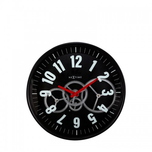 NeXtime Modern Gear Clock Zegar