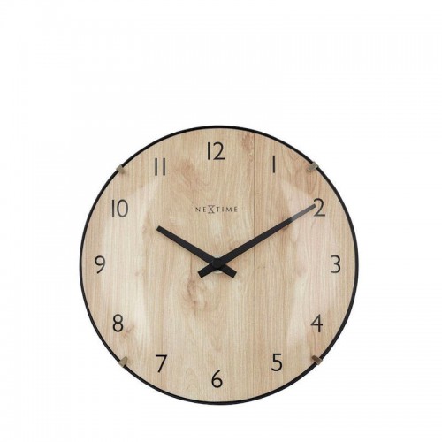 NeXtime Edge Wood Mini Zegar