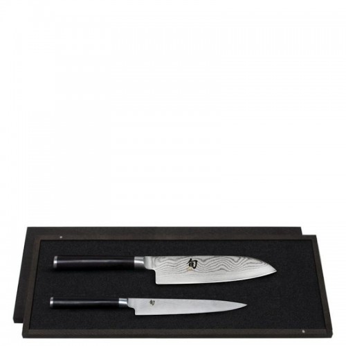KAI Shun zestaw 2 noży w drewnianym etui