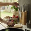 Joseph Joseph Elevate Bamboo zestaw 5 noy kuchennych w bloku zdjcie dodatkowe 8