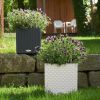Lechuza Cube Cottage donica matowa z wyjmowanym wkadem zdjcie dodatkowe 5