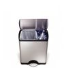 simplehuman DeLuxe Recycler kosz pedaowy zdjcie dodatkowe 2