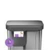 simplehuman LINER POCKET RECYCLER kosz pedaowy na mieci zdjcie dodatkowe 3