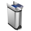 simplehuman Kosz na mieci motylkowy, dwukomorowy zdjcie dodatkowe 3