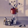 FOSCARINI Fleur lampa stoowa wiecca z wazonem na kwiaty zdjcie dodatkowe 2