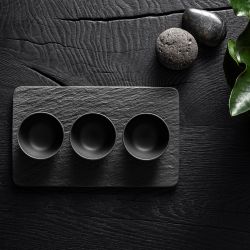 Villeroy & Boch Manufacture Rock zestaw miseczek do dip�w zdj�cie dodatkowe 2