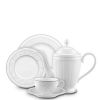 Villeroy & Boch Gray Pearl filianka do espresso ze spodkiem zdjcie dodatkowe 2