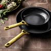 GreenPan Padova Black Zestaw 3 patelni ceramicznych zdjcie dodatkowe 5