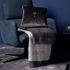 JOOP! Wool Fine Grey pled weniano-kaszmirowy zdjcie dodatkowe 2