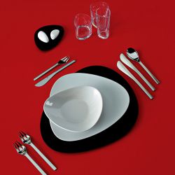 Alessi Colombina Collection talerz paski zdjcie dodatkowe 2