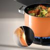 WMF Fusiontec Mineral Pro Zestaw garnkw 4 cz., kolor pomaraczowy zdjcie dodatkowe 3