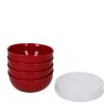 KitchenAid Empire Red zestaw miseczek z pokrywkami zdjcie dodatkowe 2