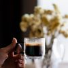 Vialli Design Carbon Komplet 2 szklanek z podwjn ciank do espresso zdjcie dodatkowe 2