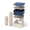 Monbento Blue Natural Lunchbox Bento Square zdjcie dodatkowe 3