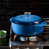 LODGE Lodge garnek eliwny emaliowany zdjcie dodatkowe 2