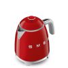 smeg Czajnik elektryczny mini czerwony , pojemno 800 ml zdjcie dodatkowe 2