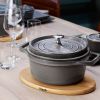 Staub LA COCOTTE Garnek eliwny okrgy zdjcie dodatkowe 3