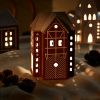 KAHLER DESIGN Gingerbread Lighthouse Lampion L zdjcie dodatkowe 6