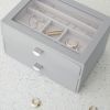 Stackers Pebble Szkatuka na biuteri z dwoma szufladkami zdjcie dodatkowe 2