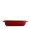KitchenAid Empire Red ceramiczna brytfanna z przykrywk zdjcie dodatkowe 2