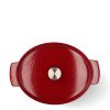 KitchenAid Empire Red garnek eliwny owalny zdjcie dodatkowe 2