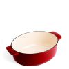 KitchenAid Empire Red garnek eliwny owalny zdjcie dodatkowe 3