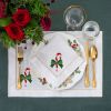 Roseberry Home Candy Cane & Mistletoe Panama serwetki, 4 sztuki zdjcie dodatkowe 3