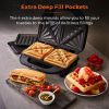 TOWER Sandwich Maker Opiekacz do kanapek zdjcie dodatkowe 6