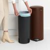 Brabantia NewIcon Mineral Kosz na mieci, Cosy Brown zdjcie dodatkowe 4